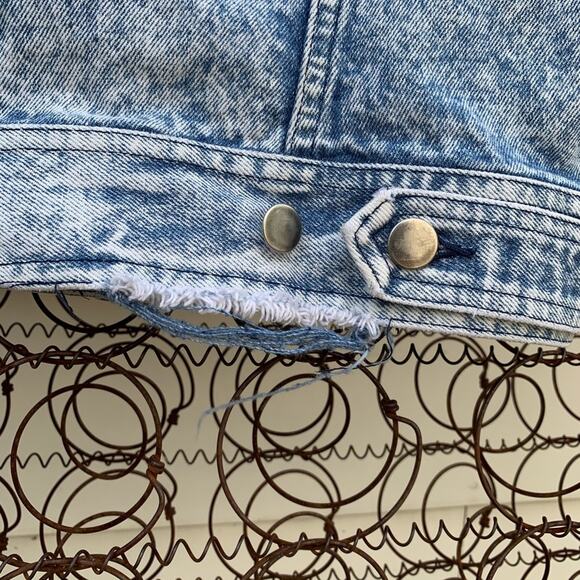 Vintage Misty Valley acid wash denim jean jacket - Picture 9 of 9